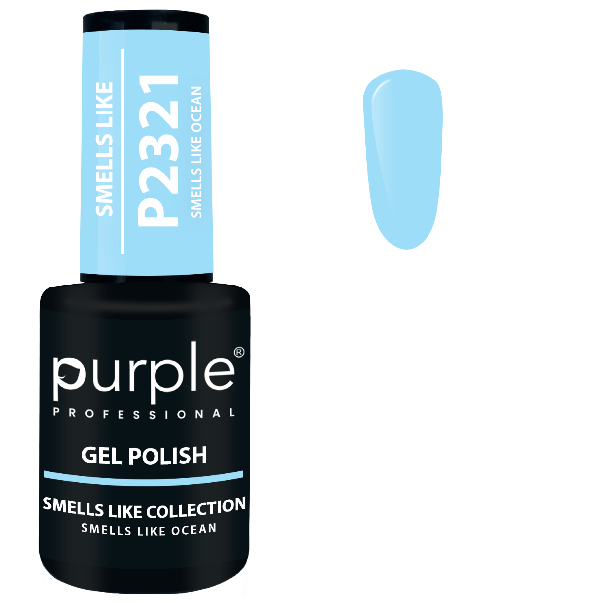 PURPLE - Verniz Gel Azuis 10ml Smells Like Ocean - P2321